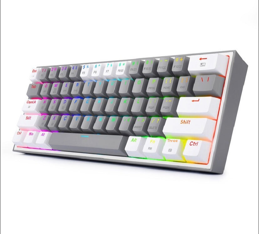Redragon K617 61-Key Mechanical Keyboard with Hot-Swap