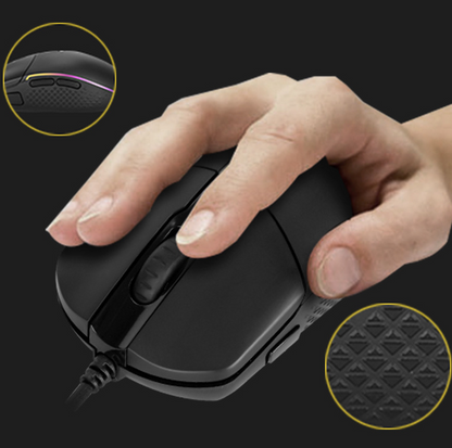 RGB Spider-Man Gaming Mouse