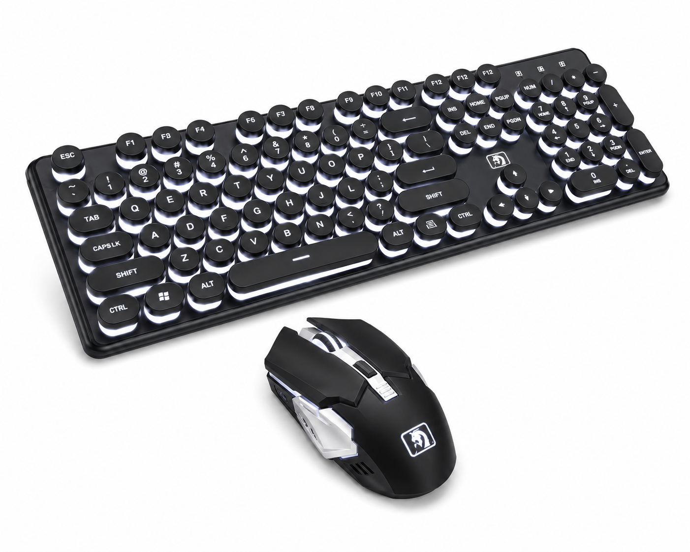 Wireless RGB Gaming Keyboard and Mouse Set