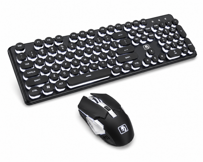 Wireless RGB Gaming Keyboard and Mouse Set