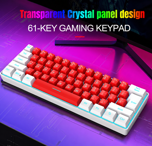 Wired 61-Key Membrane Keyboard