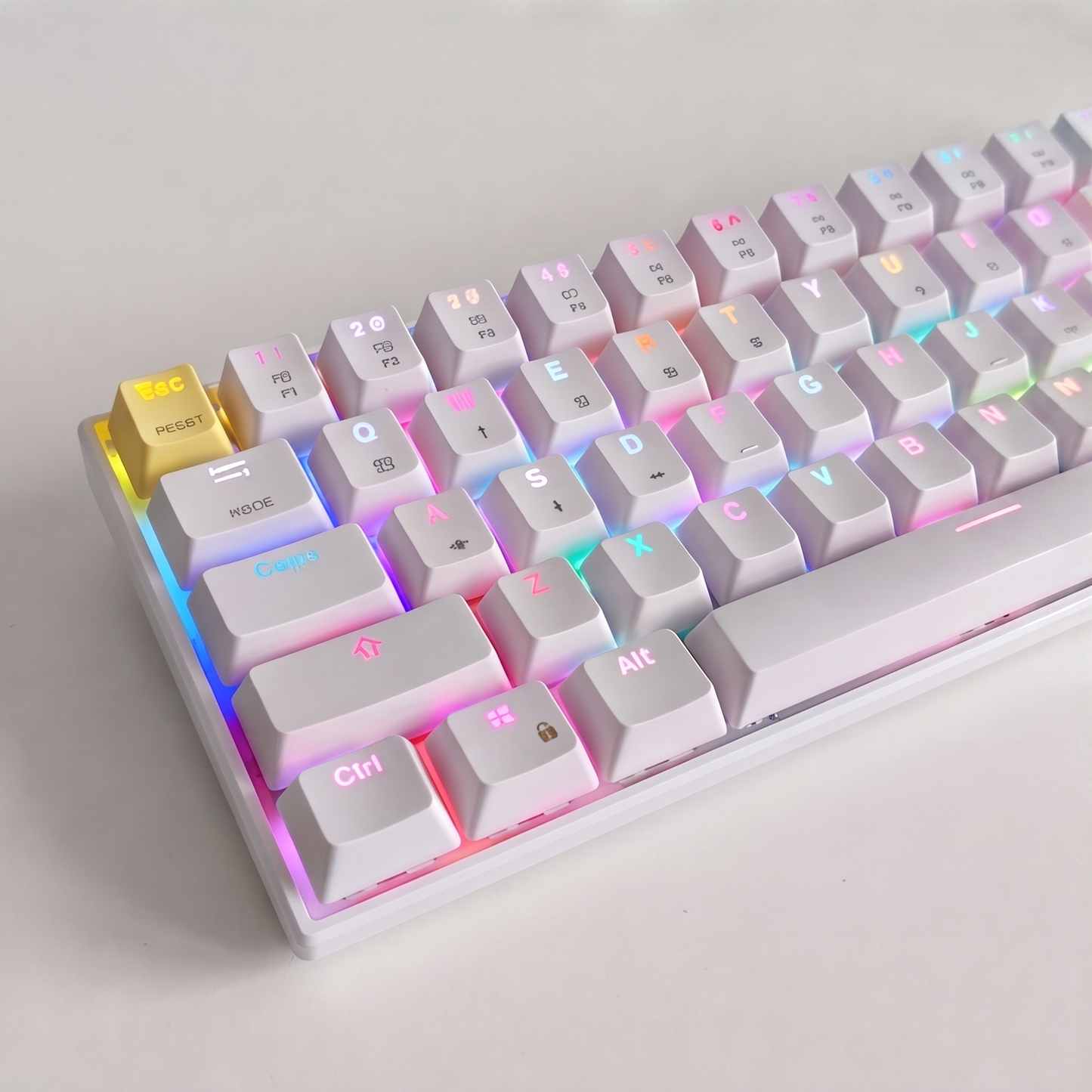 Mojo CK62 Dual-Mode Bluetooth Mechanical Keyboard 61 Keys