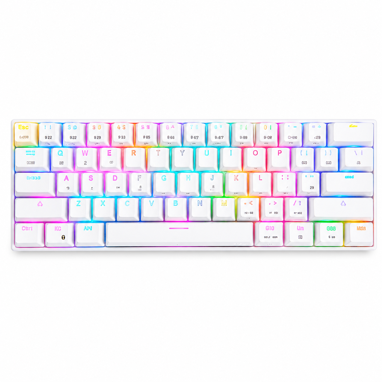 Mojo CK62 Dual-Mode Bluetooth Mechanical Keyboard 61 Keys