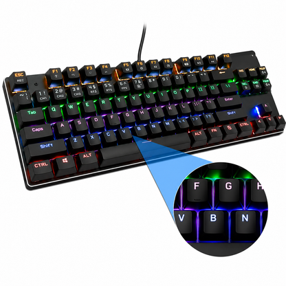 87-key Mechanical Gaming Keyboard