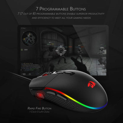 RGB Spider-Man Gaming Mouse